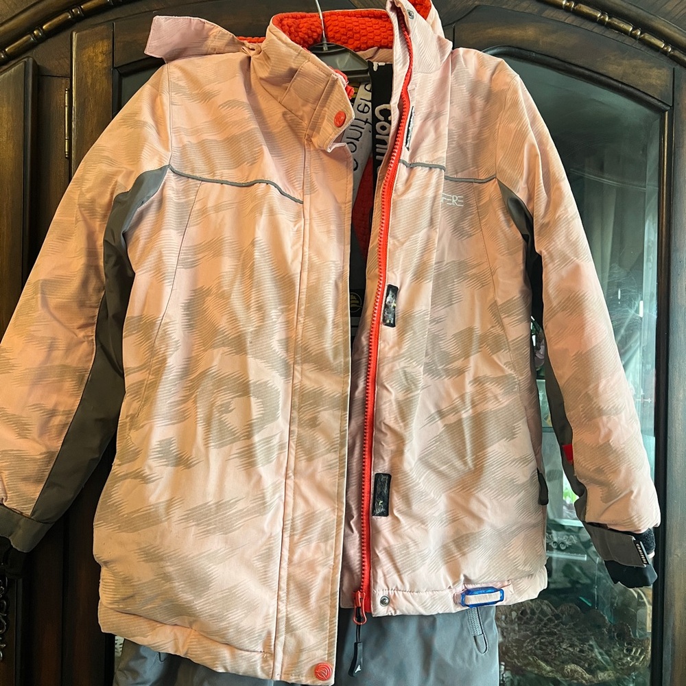 Kids Pink and Gray Jacket